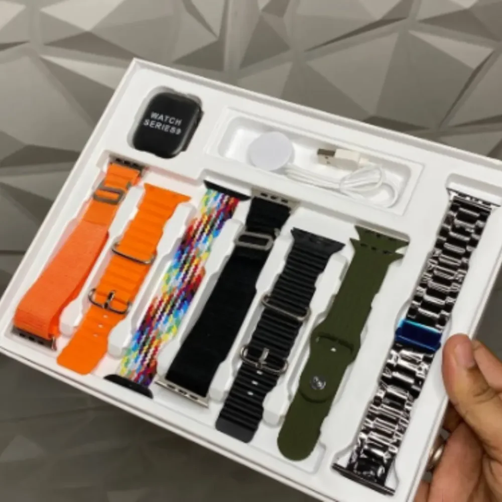 Series 9 Smart Watch 7 Straps